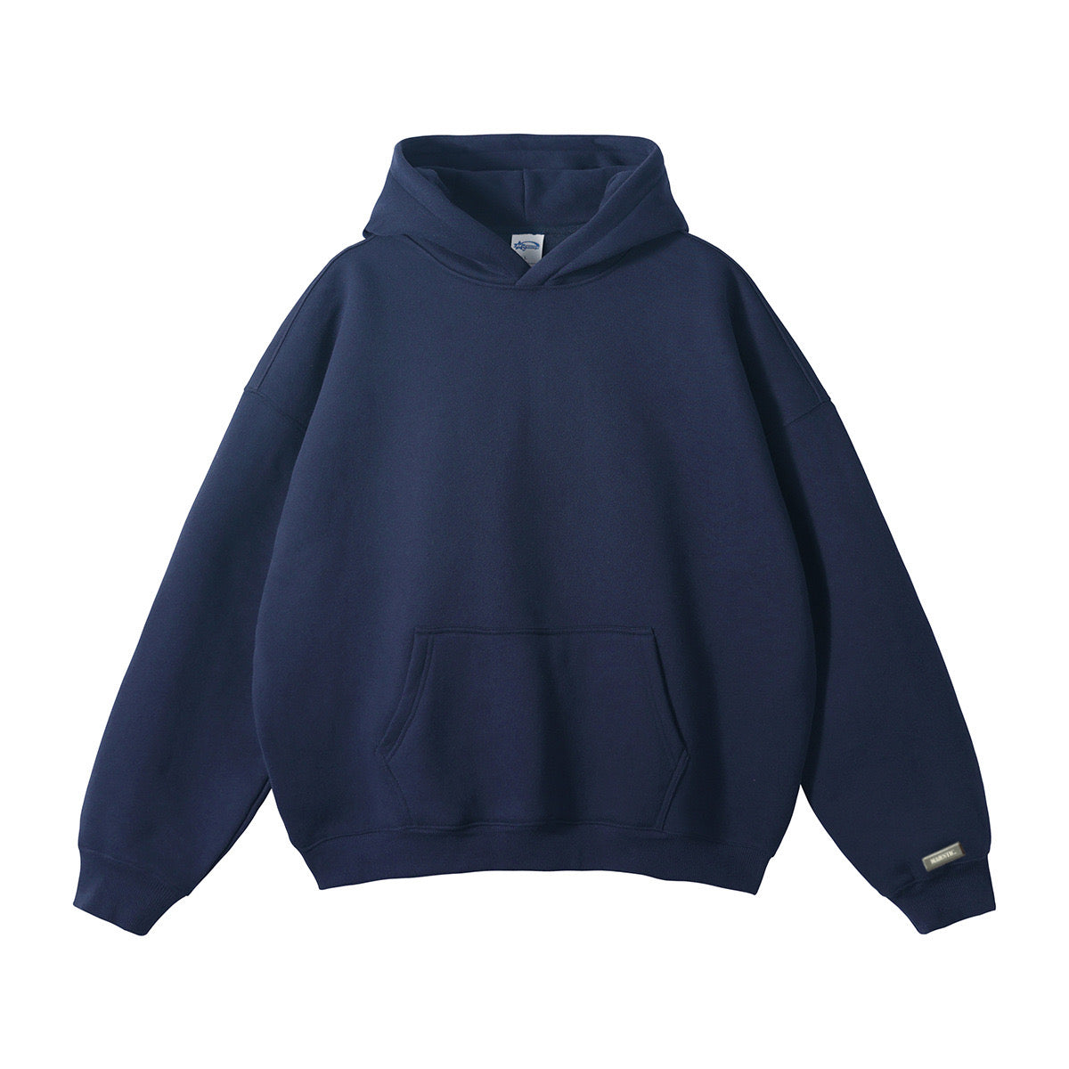 BASIC HOODIE MEDIUM BLUE